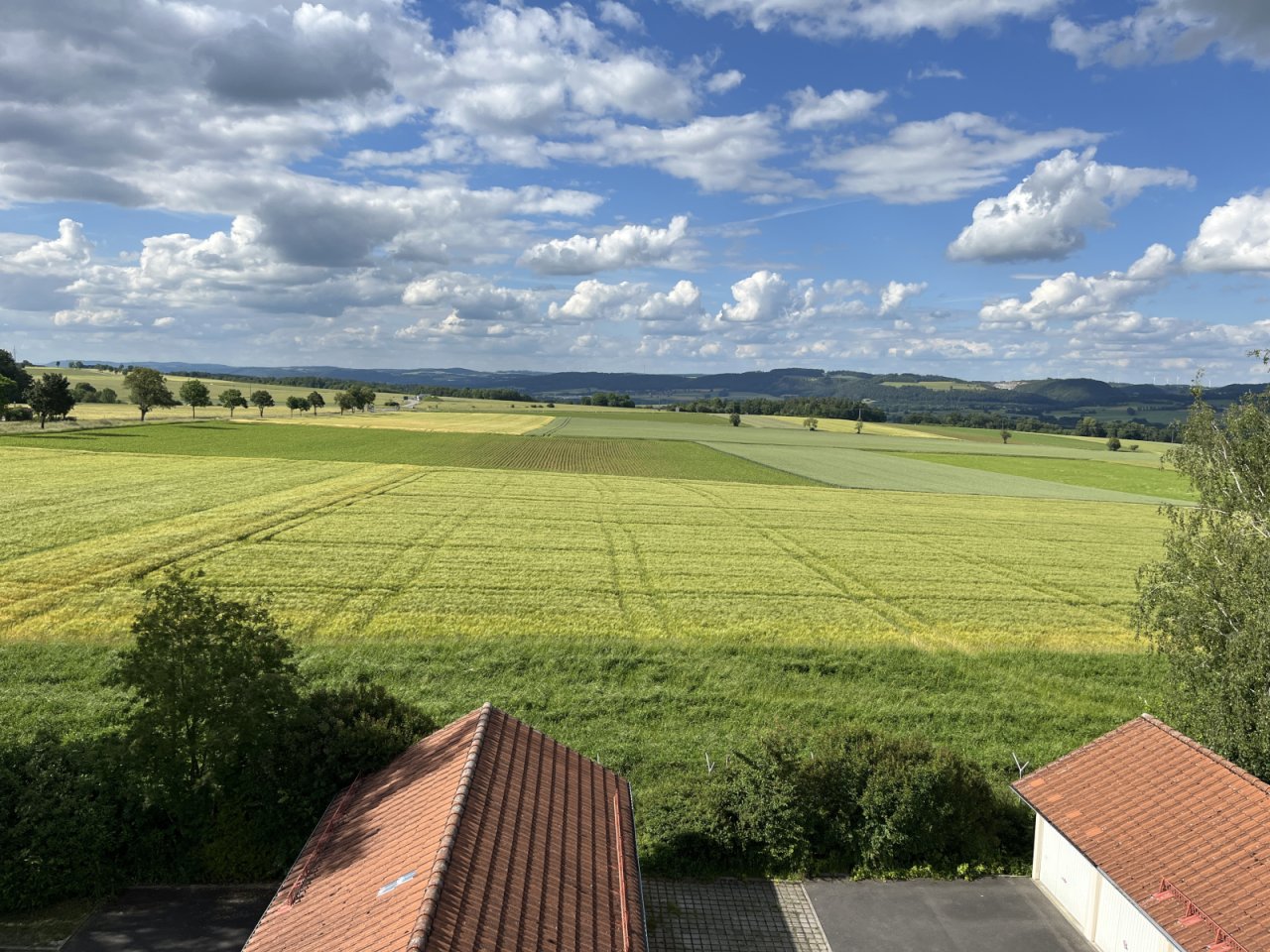 Blick Richtung Norden Blick Richtung Norden