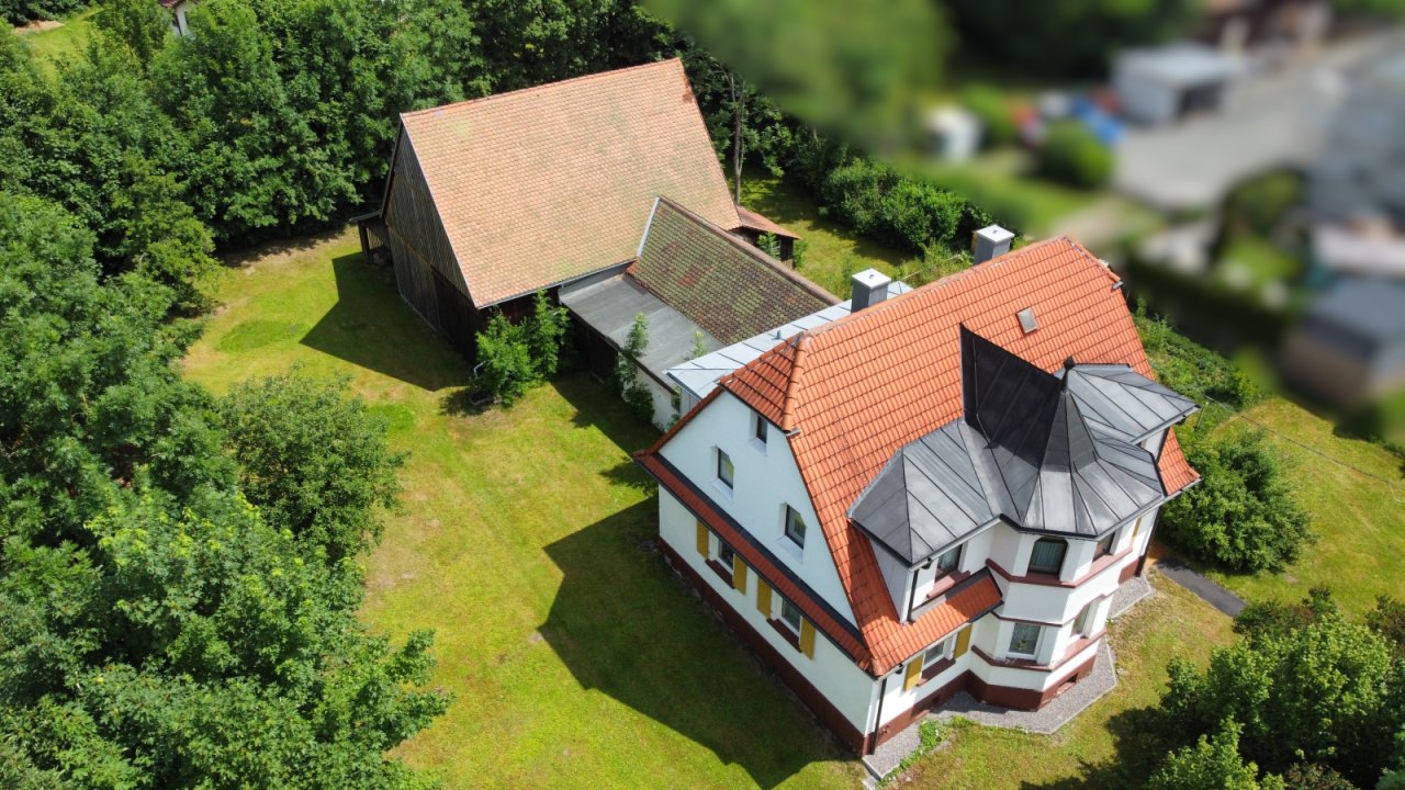 Ansicht Haus Nummer 12 süd west