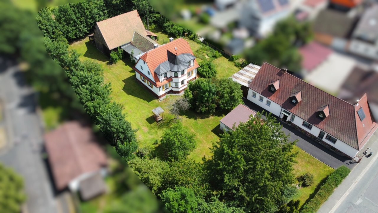 Gesamtensemble von oben