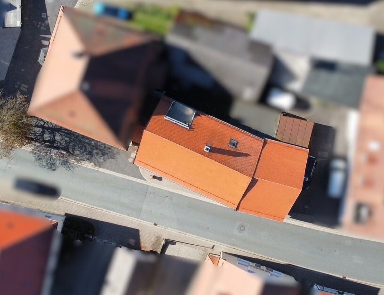 Draufsicht verpixelt